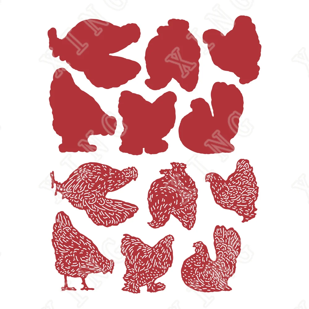 2022 Spring Free Ranged Chicken Cutting Dies Diy Craft Wax Paper Scrapbooking Diary Album Handmade Decoration Embossing Molds
2022 Spring Free Ranged Chicken Cutting Dies Diy Craft Wax Paper Scrapbooking Diary Album Handmade Decoration Embossing Molds