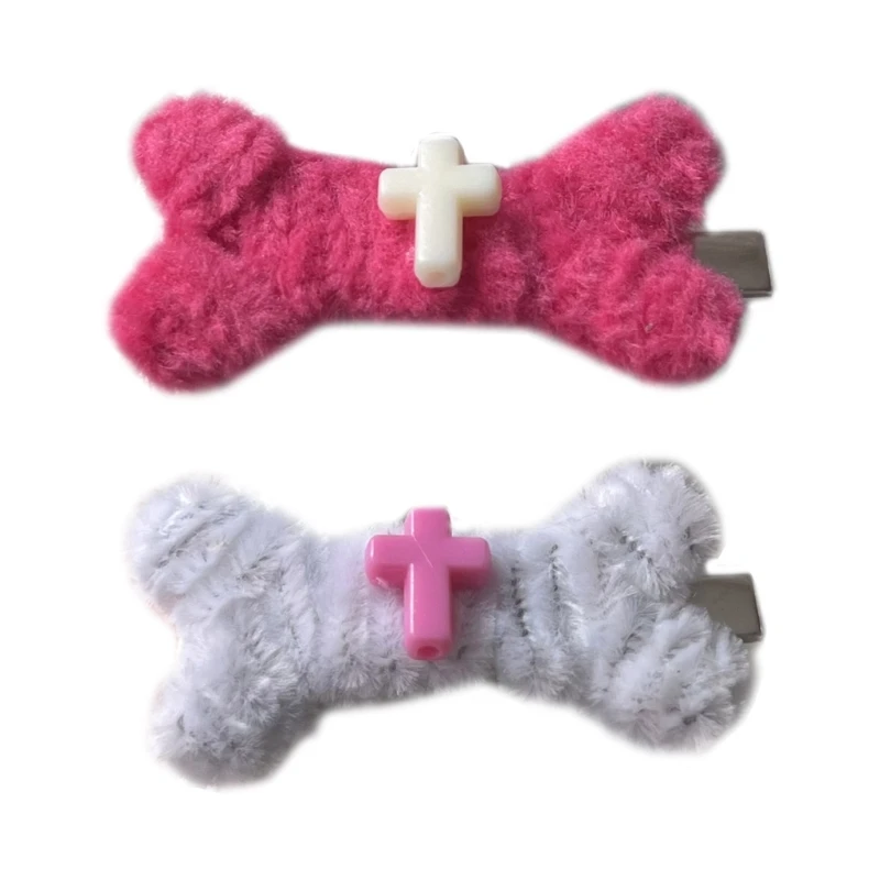 Y2k Duckbill Hair Clip for Hot Girls Colorful Bone Shape Barrettes with Decor Plush Hair Barrettes for Teens Girls NEW
Y2k Duckbill Hair Clip for Hot Girls Colorful Bone Shape Barrettes with Decor Plush Hair Barrettes for Teens Girls NEW