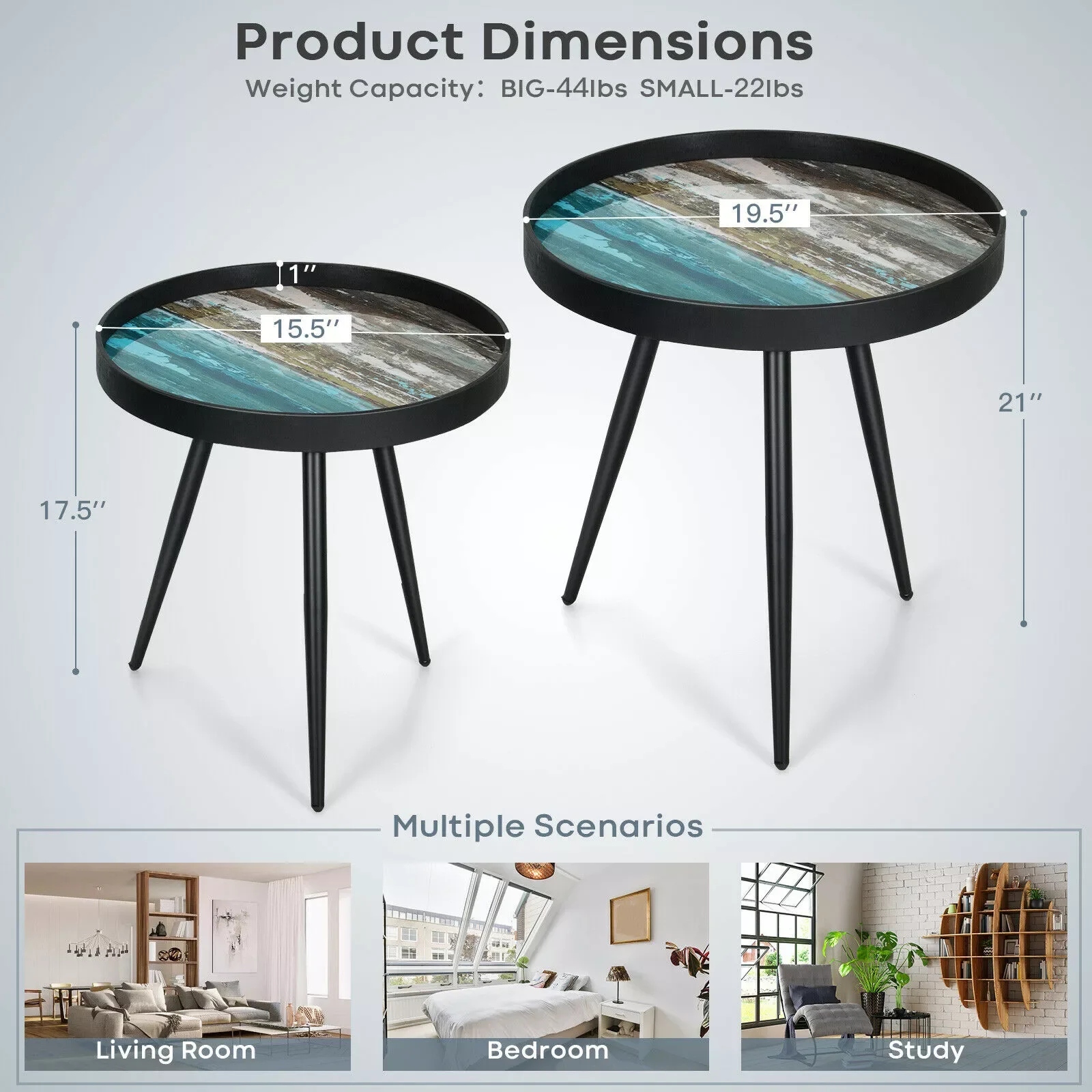 2023 Set of 2 Coffee Table Stylish Nesting End Tables w/ Wooden Tray Top & Steel Legs JV10226BK chair camping equipment gar
2023 Set of 2 Coffee Table Stylish Nesting End Tables w/ Wooden Tray Top & Steel Legs JV10226BK chair camping equipment gar