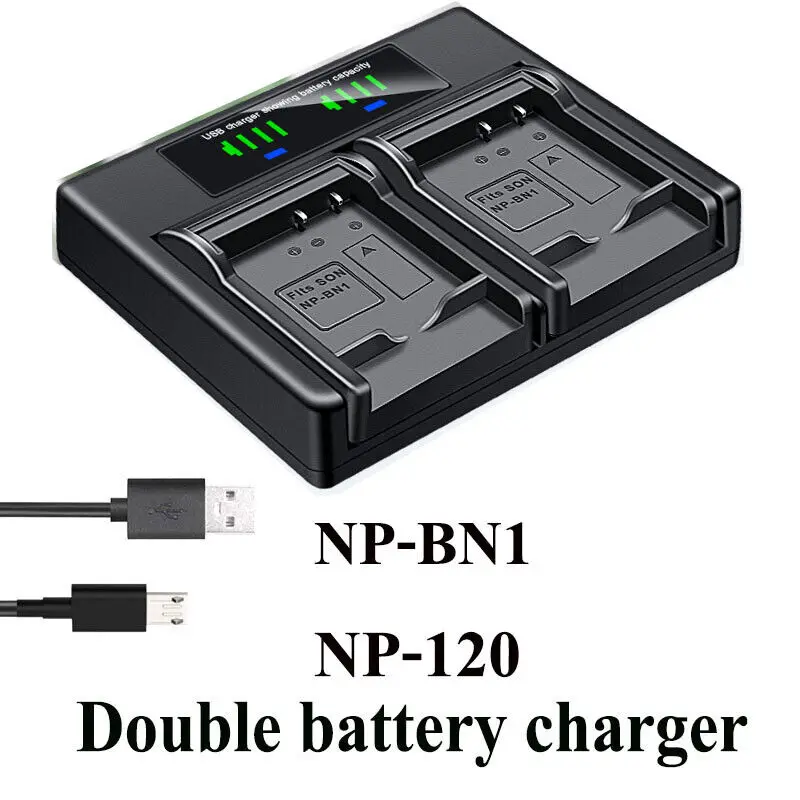 Двойное зарядное устройство для SONY NP-BN1 BC-CSN CSNB Cyber-shot DSC-J10 QX10 QX100
Двойное зарядное устройство для SONY NP-BN1 BC-CSN CSNB Cyber-shot DSC-J10 QX10 QX100