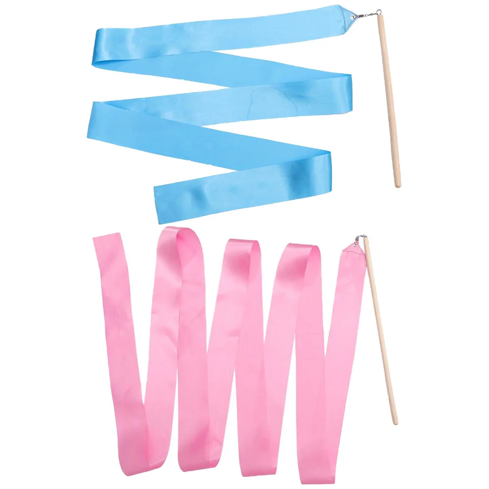 Gymnastics Rope Performing Ribbon Artistic Dancing Accessories Streamer Dance Ribbons
Gymnastics Rope Performing Ribbon Artistic Dancing Accessories Streamer Dance Ribbons