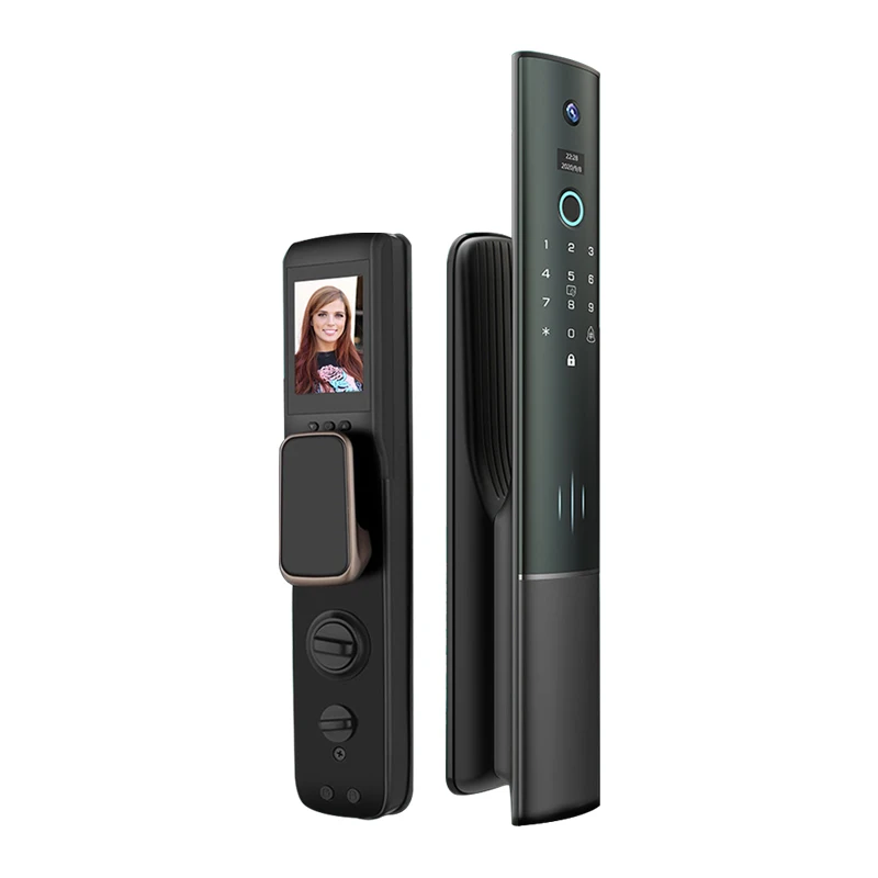 Cat's Eye Intelligent Lock with HD Image Capture Monitoring,Biometric Fingerprint Door Lock Unlocked by Password/Magnetic Card/K
Cat's Eye Intelligent Lock with HD Image Capture Monitoring,Biometric Fingerprint Door Lock Unlocked by Password/Magnetic Card/K