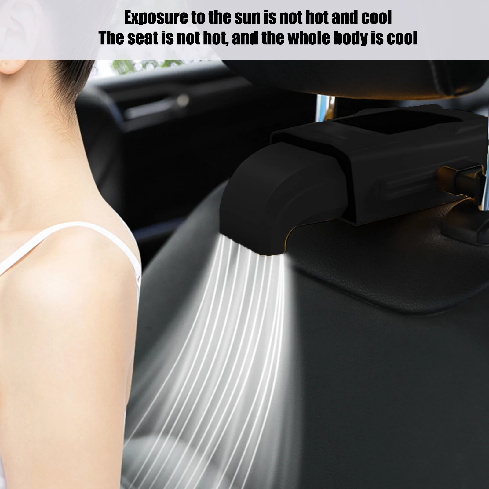 Portable Car Seat Fan 5V USB Rechargeable Rear Seating Fan 3 Speed Adjustable Car Seat Back Cooling Fan Air Fan for Vehicles
Portable Car Seat Fan 5V USB Rechargeable Rear Seating Fan 3 Speed Adjustable Car Seat Back Cooling Fan Air Fan for Vehicles