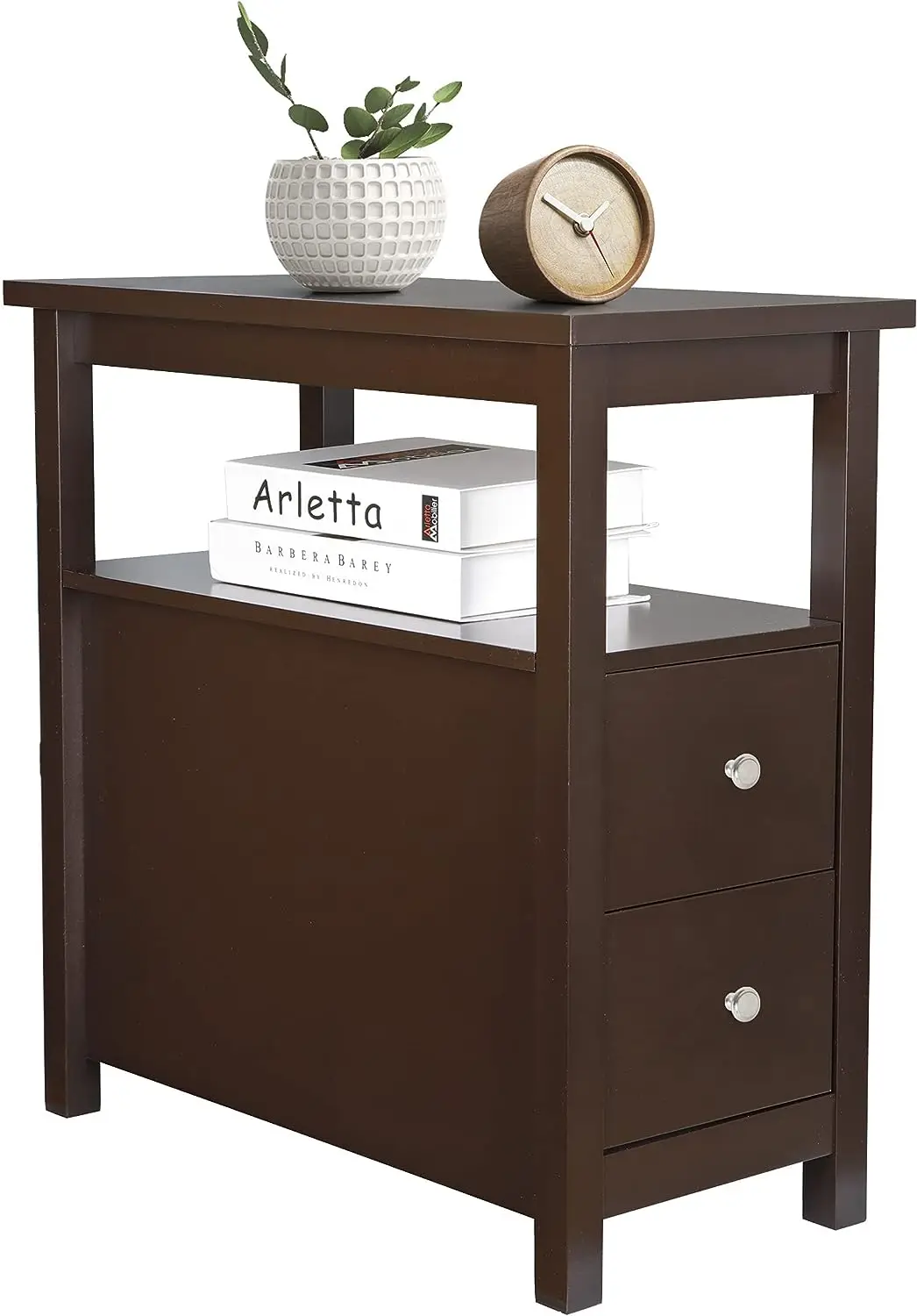 End Table Side Table with Drawer and Open Shelf Sofa Table for Living Room Bedroom, Small Table for Bedside, Espresso Mesas Smal
End Table Side Table with Drawer and Open Shelf Sofa Table for Living Room Bedroom, Small Table for Bedside, Espresso Mesas Smal