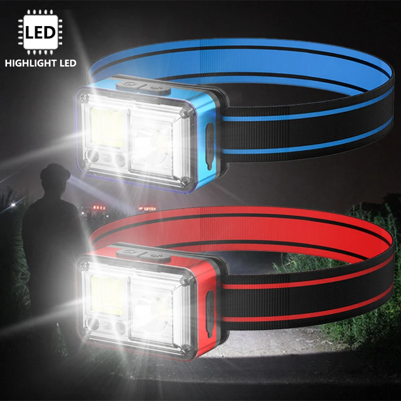 XPG Outdoor LED Headlights Multi-function COB Super Strong Lamp Headlamp Long-Shot Induction Mini Night Running Headlights
XPG Outdoor LED Headlights Multi-function COB Super Strong Lamp Headlamp Long-Shot Induction Mini Night Running Headlights
