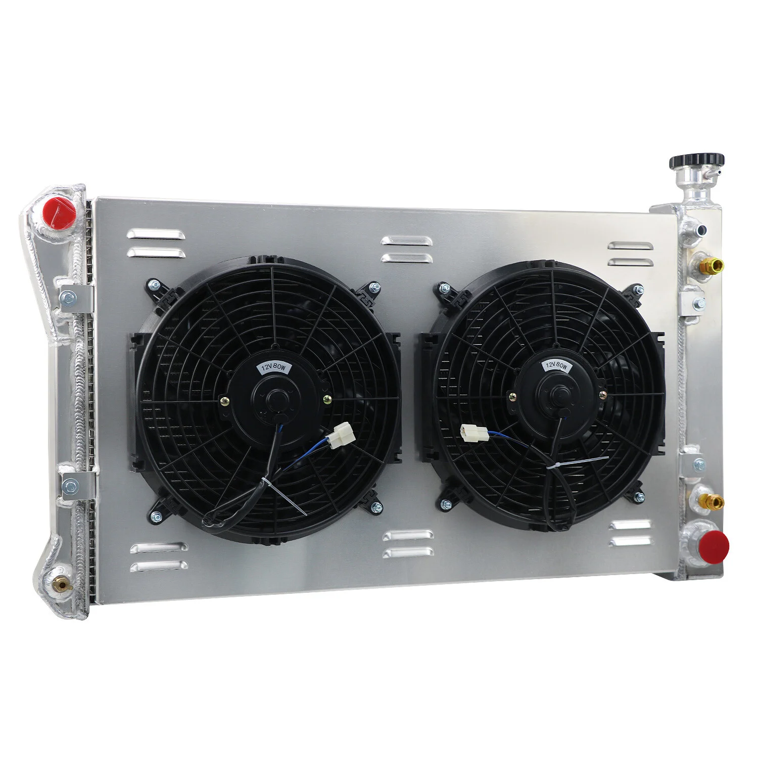 4 Rows Aluminum Radiator Shroud Fan For 1988-1995 Chevy C/K 1500 2500 3500 5.0L
4 Rows Aluminum Radiator Shroud Fan For 1988-1995 Chevy C/K 1500 2500 3500 5.0L