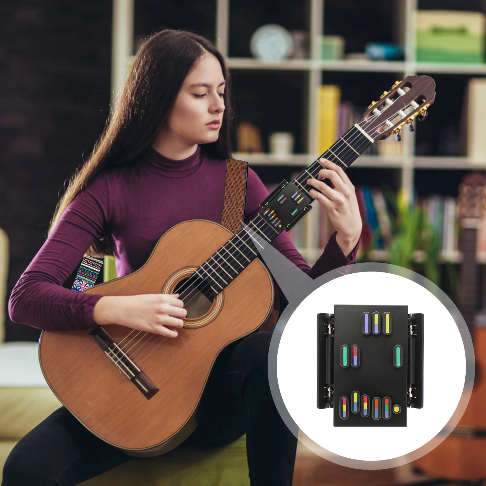 Guitar Beginner Guitar Learning Tools One- Key Chord Assisted Learning Tools Guitar Practice Tool for Adults Children
Guitar Beginner Guitar Learning Tools One- Key Chord Assisted Learning Tools Guitar Practice Tool for Adults Children