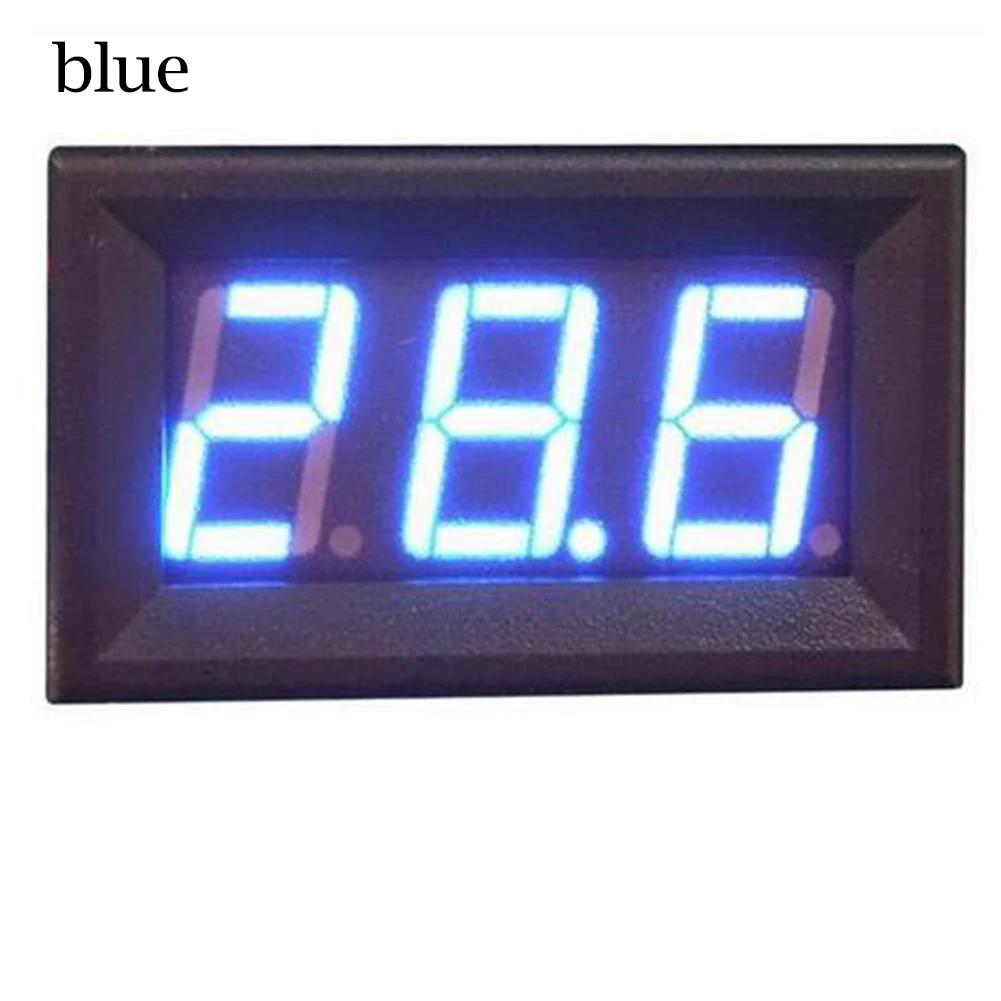 Digital Voltmeter DC4.5V-30.0V 0.56 Inch DC Voltmeter LED 4.6 X 2.7 X 2.2cmElectromobile Motorcycle Car Test Meters Detectors
Digital Voltmeter DC4.5V-30.0V 0.56 Inch DC Voltmeter LED 4.6 X 2.7 X 2.2cmElectromobile Motorcycle Car Test Meters Detectors