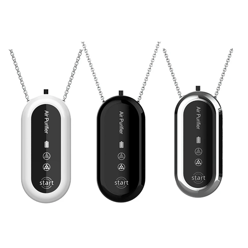12 Million Hanging Neck Negative Ion Generator Dual Wearable Halter Necklace Air Purifier For Child Adult
12 Million Hanging Neck Negative Ion Generator Dual Wearable Halter Necklace Air Purifier For Child Adult