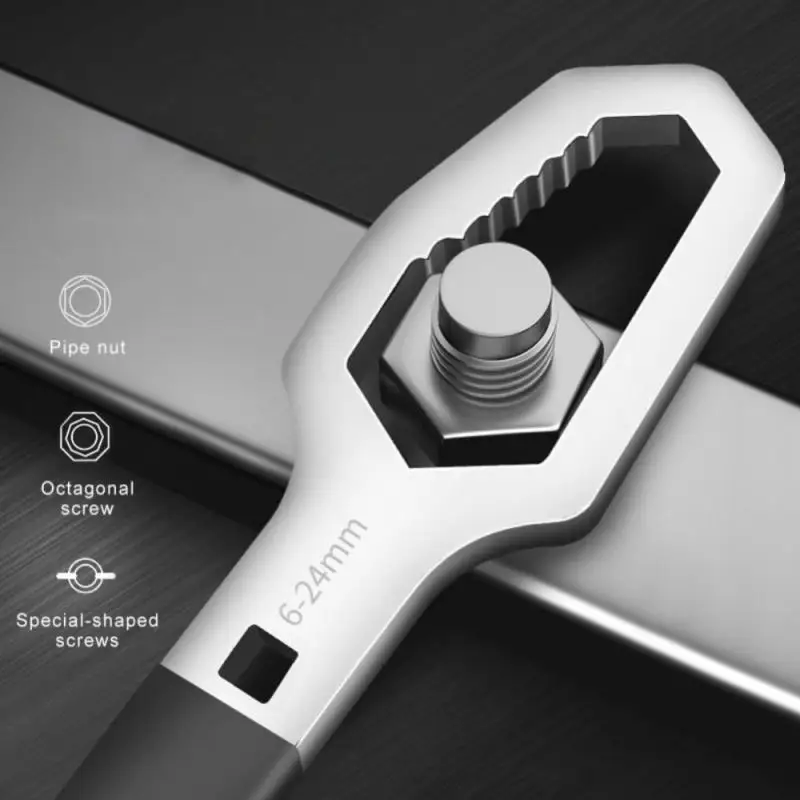 Universal Torx Wrench Adjustable Glasses Wrench 8-22mm Ratchet Wrench Spanner For Bicycle Motorcycle Car Repairing Hand Tools
Universal Torx Wrench Adjustable Glasses Wrench 8-22mm Ratchet Wrench Spanner For Bicycle Motorcycle Car Repairing Hand Tools
