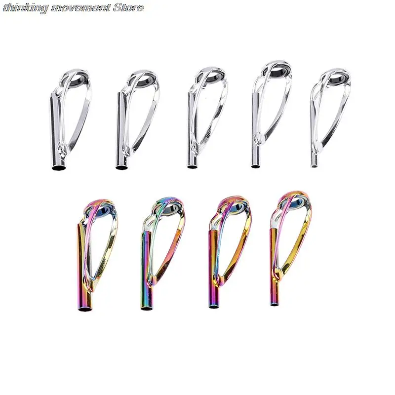 1 Pcs Sliver Free Of Tangle Top Tip Guide For Spinning Casting Fishing Rod Building Repair Raibow Eye Line Ring
1 Pcs Sliver Free Of Tangle Top Tip Guide For Spinning Casting Fishing Rod Building Repair Raibow Eye Line Ring