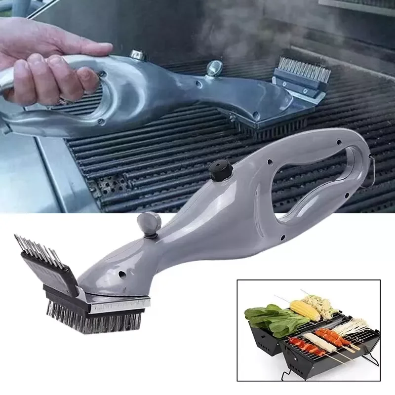 Barbecue Grill Cleaning Brush Portable Barbecue Grill Steam Cleaning Tool Steam or Gas Accessories BBQ Tool Cleaner Kitchen Tool
Barbecue Grill Cleaning Brush Portable Barbecue Grill Steam Cleaning Tool Steam or Gas Accessories BBQ Tool Cleaner Kitchen Tool