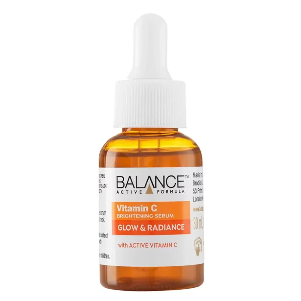 BALANCE Vitamin C Brightening Serum 30ml Glow&radiance Active VC Improve Dullness Whitening Remove Spots Antioxidant Skin Care
BALANCE Vitamin C Brightening Serum 30ml Glow&radiance Active VC Improve Dullness Whitening Remove Spots Antioxidant Skin Care