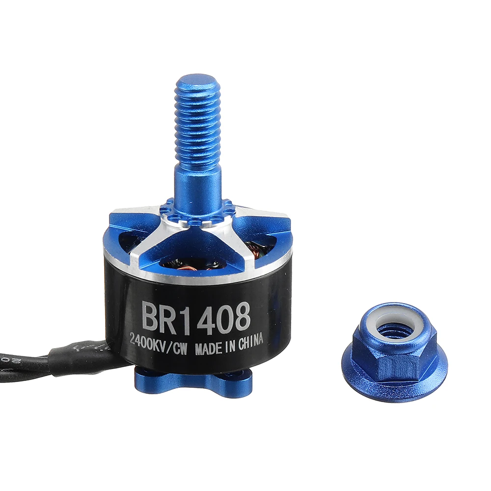 Racerstar BR1408 1408 2400KV 3600KV 2-4S Brushless Motor 5mm Shaft CineWhoop Professional RC Racer FPV Racing Drone 
Racerstar BR1408 1408 2400KV 3600KV 2-4S Brushless Motor 5mm Shaft CineWhoop Professional RC Racer FPV Racing Drone