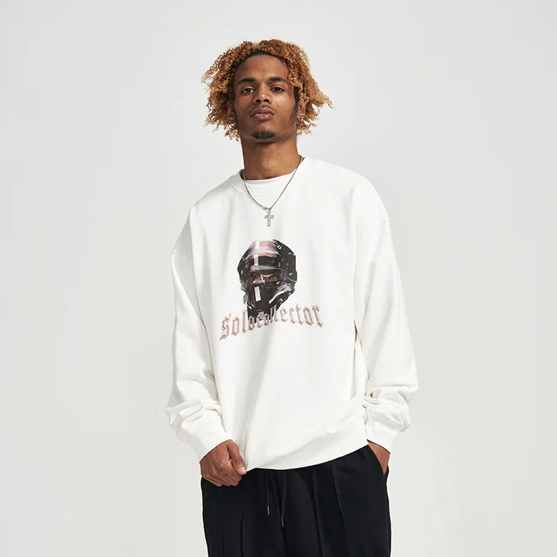 Vintage Sweatshirt Hip Hop Shadow Graphic Print White Black Hoodie Streetwear Men Harajuku Fashion Long Sleeve Street Wear
Vintage Sweatshirt Hip Hop Shadow Graphic Print White Black Hoodie Streetwear Men Harajuku Fashion Long Sleeve Street Wear