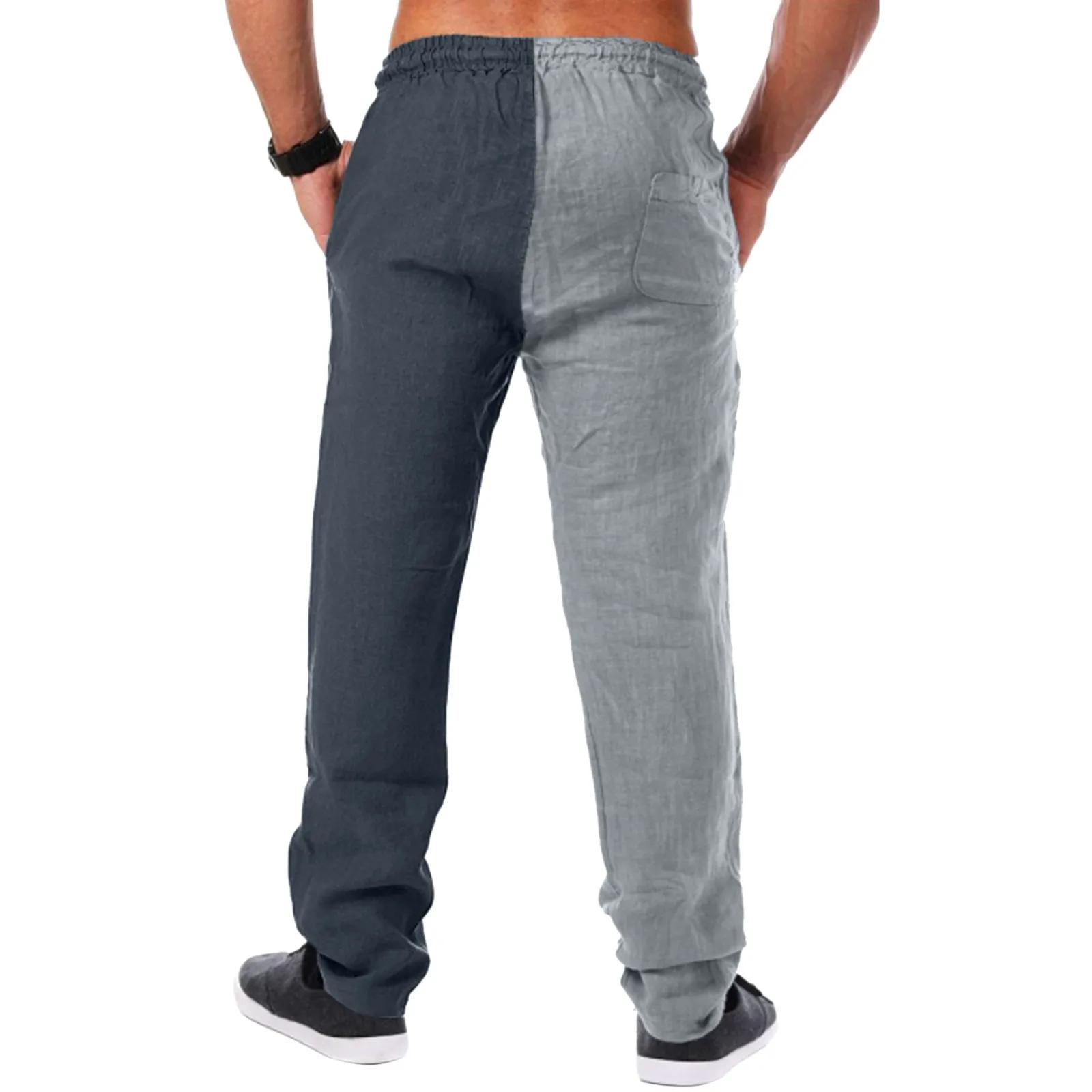 with Memory Men Spring And Summer Pant Casual All Match Color Matching Cotton Linen Loose Trouser Fashion Beach Pant
with Memory Men Spring And Summer Pant Casual All Match Color Matching Cotton Linen Loose Trouser Fashion Beach Pant