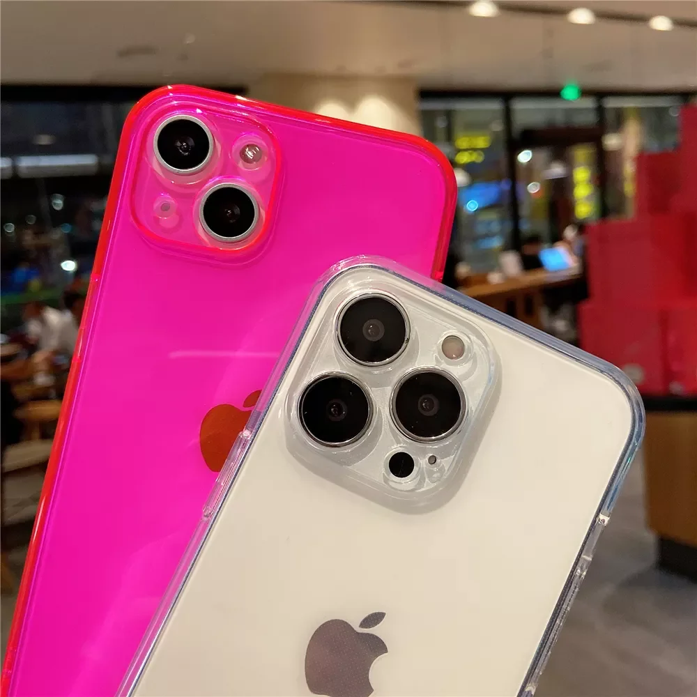 Neon Clear For iPhone 13 12 11 Pro Max XS SE 2 XR X 6 6S 7 8 Plus Cute Candy Color Slim Soft Silicone Gel Cover
Neon Clear For iPhone 13 12 11 Pro Max XS SE 2 XR X 6 6S 7 8 Plus Cute Candy Color Slim Soft Silicone Gel Cover