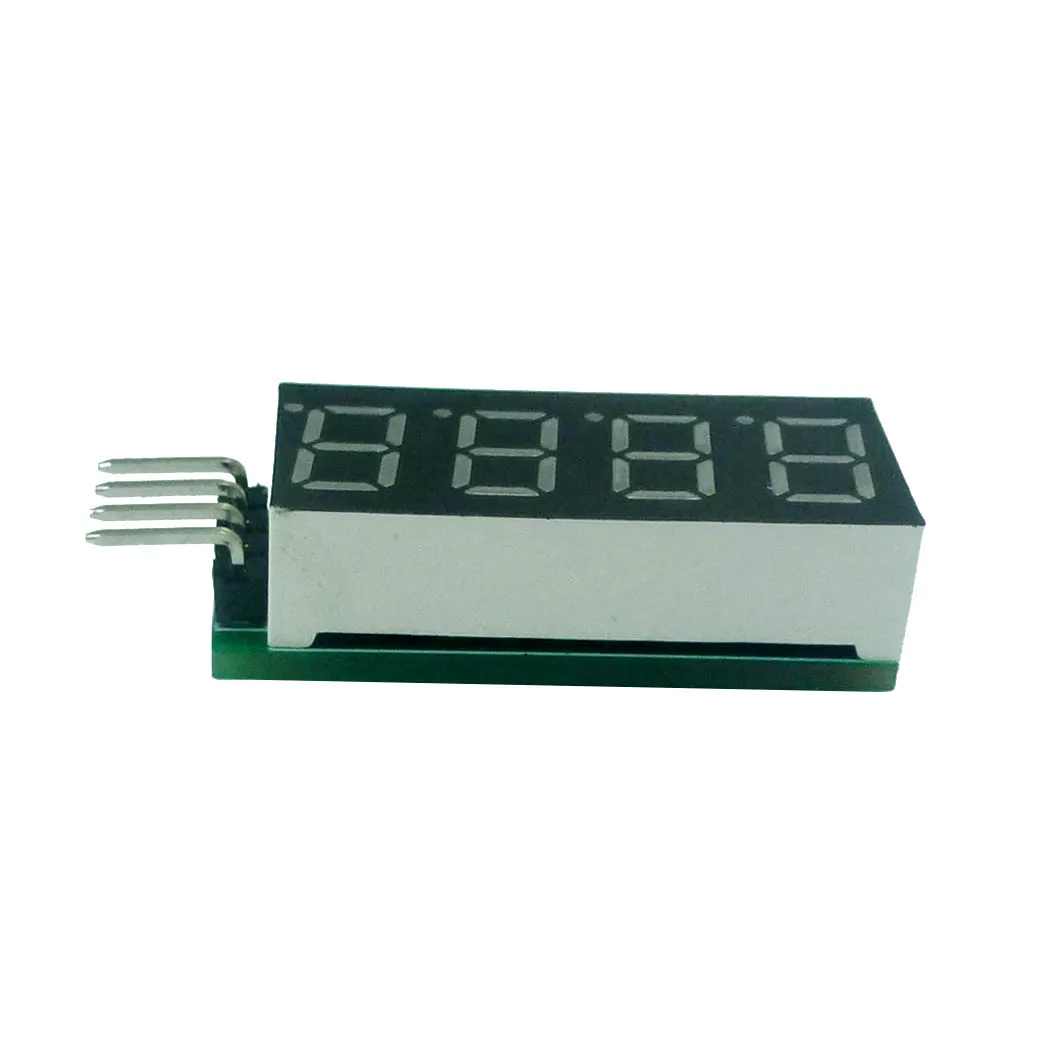 

4bit 7Seg I2C IIC LED Digital Tube Display Module forfor MCU AVR PIC ARM N76E003 FPGA/CPLD Toy car instrument meter