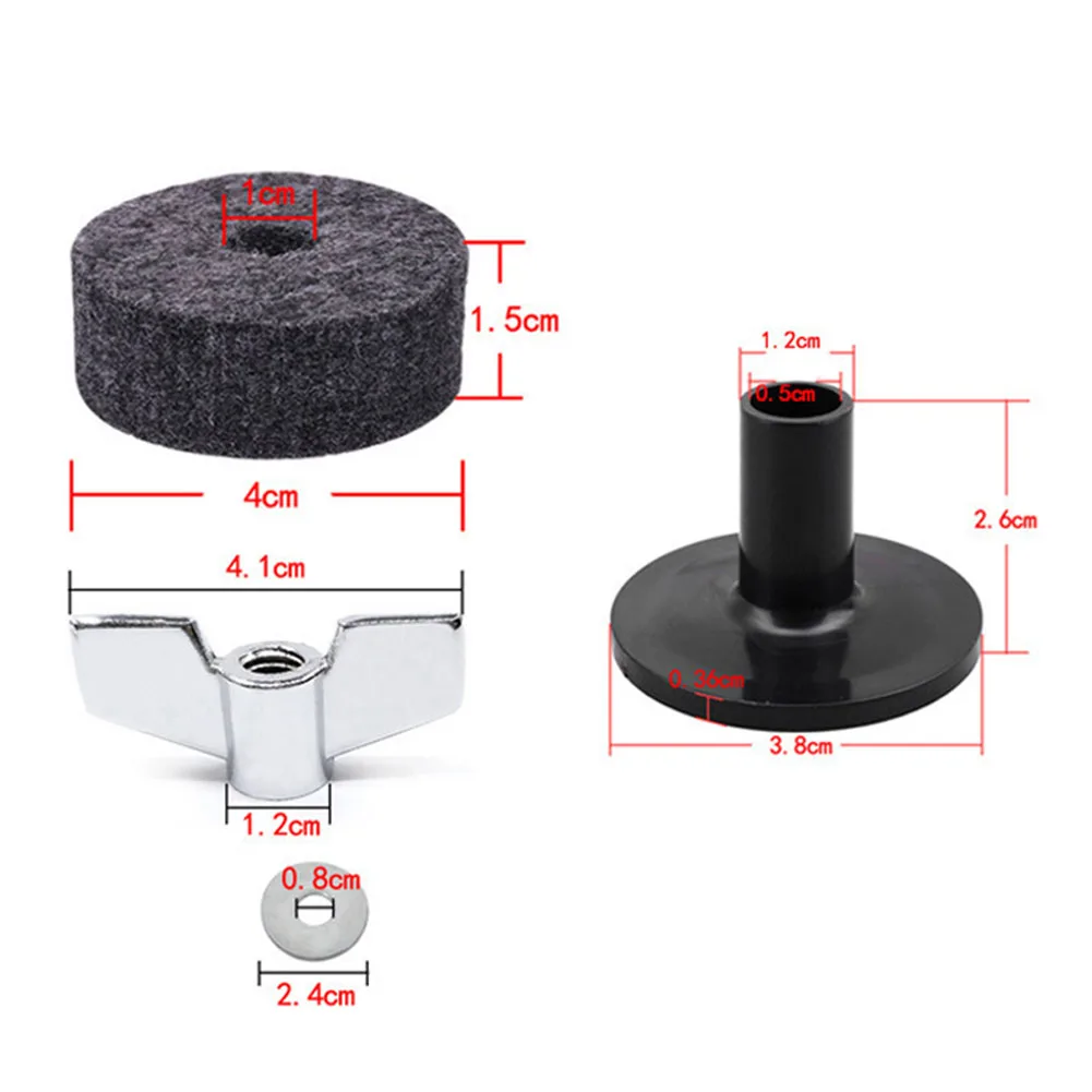 Drum Felt Washers Drums Felt Set 18 PCS Drum Stand Felt Washers Durable For Most Drums Or Jaw Drums Easy To Install
Drum Felt Washers Drums Felt Set 18 PCS Drum Stand Felt Washers Durable For Most Drums Or Jaw Drums Easy To Install