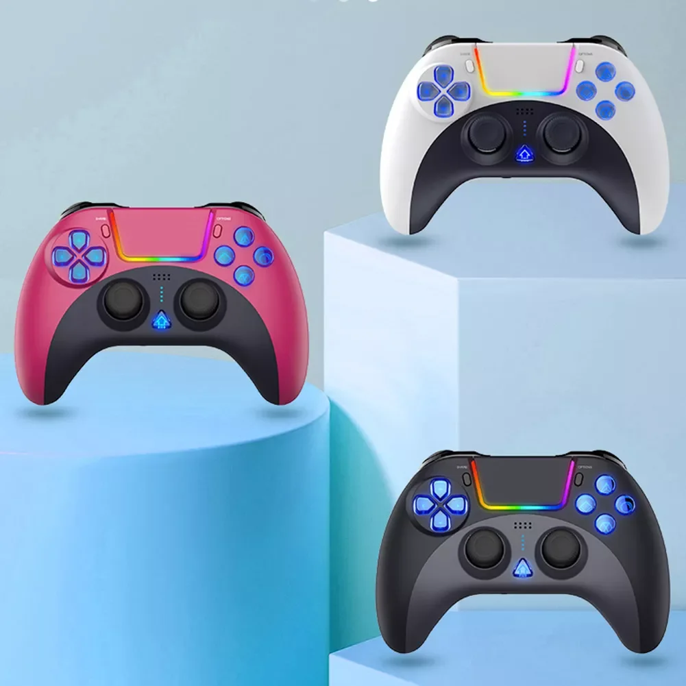 Wireless Gaming Controller 6 Axis Bluetooth-compatible Gamepad for PS3 With Headset Jack Rechargeable PS4 Gaming Controller
Wireless Gaming Controller 6 Axis Bluetooth-compatible Gamepad for PS3 With Headset Jack Rechargeable PS4 Gaming Controller