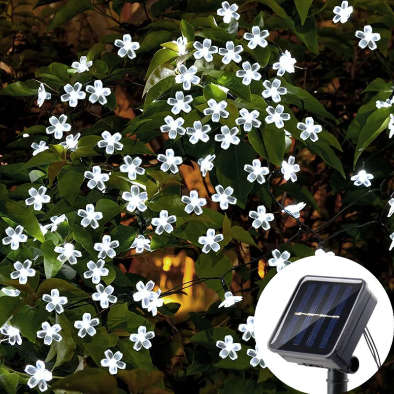 Cherry Blossom String Fairy Lights Outdoor lights garland Festoon led light Crystal Flowers For Indoor Wedding Christmas Decors
Cherry Blossom String Fairy Lights Outdoor lights garland Festoon led light Crystal Flowers For Indoor Wedding Christmas Decors