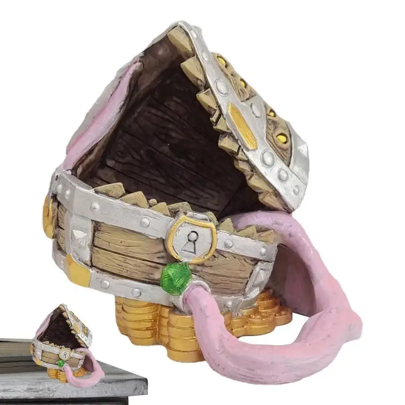 Decorative Keepsake Box Mini Dungeon Dice Storage Chest Treasure Container Creative Dice Game Organizer Table Decor Ornament
Decorative Keepsake Box Mini Dungeon Dice Storage Chest Treasure Container Creative Dice Game Organizer Table Decor Ornament
