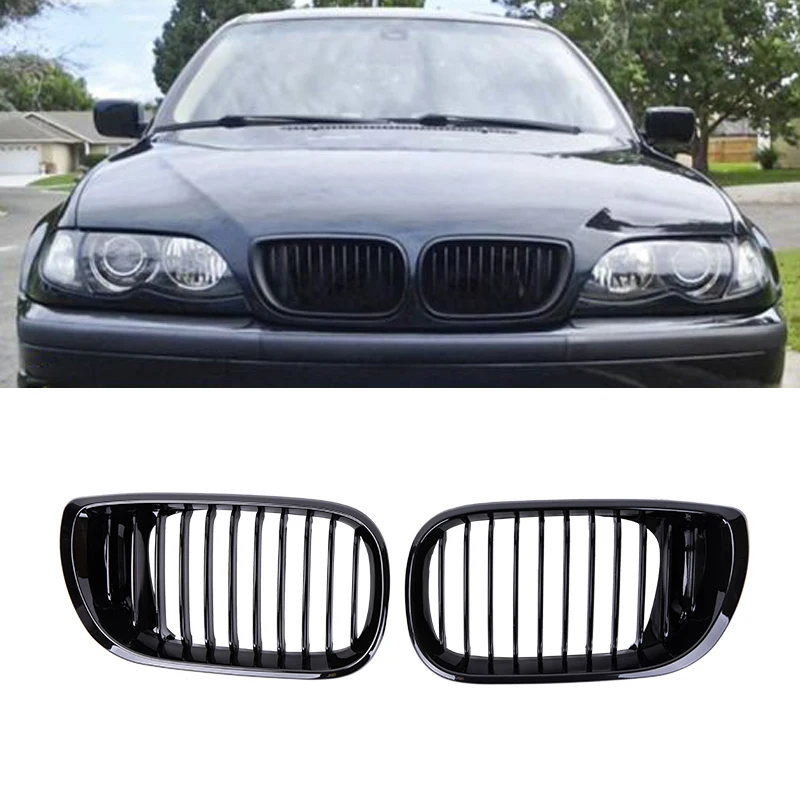 Решетки для BMW E46, 4 двери, 3 Серии 2002-2005, глянцевые черные решетки, передний бампер, решетка радиатора, гриль, автомобильные аксессуары из АБС-п...
Решетки для BMW E46, 4 двери, 3 Серии 2002-2005, глянцевые черные решетки, передний бампер, решетка радиатора, гриль, автомобильные аксессуары из АБС-п...