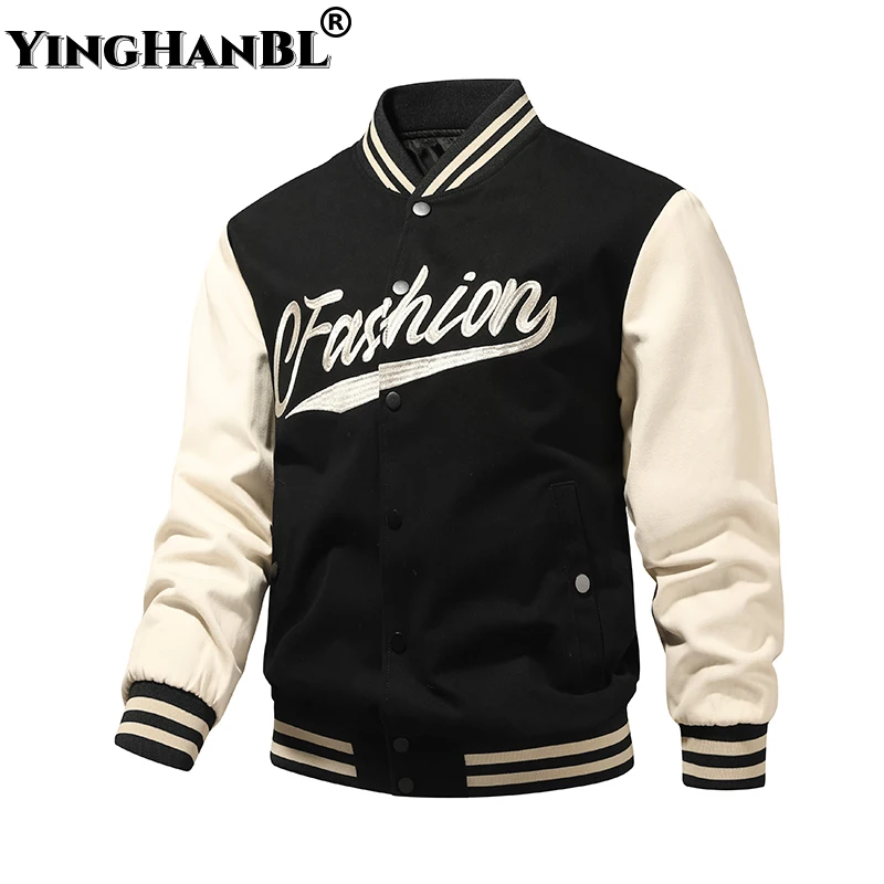 2022 Autumn New Harajuku Bomber Jackets Women Coat Men's Couple Baseball Jacket Unisex Boyfriend Style Varsity Hiphop Streetwear
2022 Autumn New Harajuku Bomber Jackets Women Coat Men's Couple Baseball Jacket Unisex Boyfriend Style Varsity Hiphop Streetwear