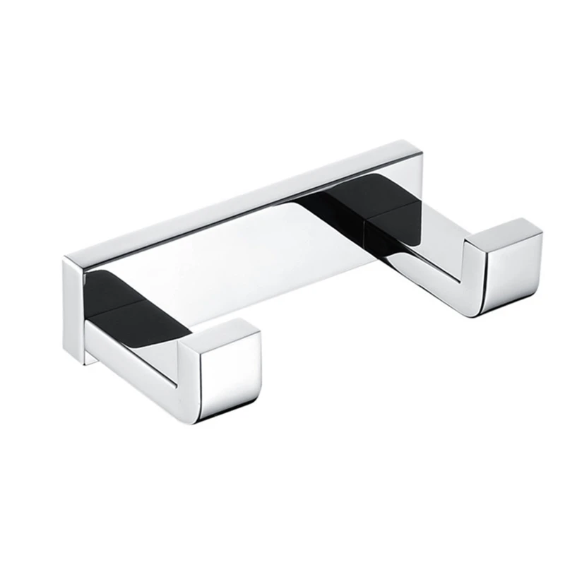 Stainless Steel Wall Hooks Coat Hanger Double Robe Hook Towel Holder for Kitchen Bathroom Behind the Door Durable
Stainless Steel Wall Hooks Coat Hanger Double Robe Hook Towel Holder for Kitchen Bathroom Behind the Door Durable