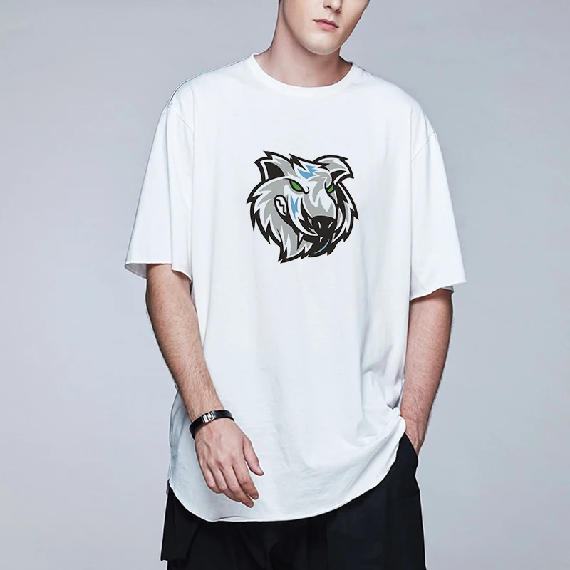 Мужская футболка с рисунком мехового волка, летняя повседневная толстовка с круглым вырезом и принтом, белая футболка с коротким рукавом дл... 
Мужская футболка с рисунком мехового волка, летняя повседневная толстовка с круглым вырезом и принтом, белая футболка с коротким рукавом дл...