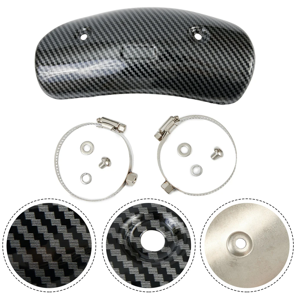 Motorcycle Carbon Fiber Exhaust Pipe Protector Heat Shield Guards Cover Guard Anti-scalding Cover Universal Moto Accessories
Motorcycle Carbon Fiber Exhaust Pipe Protector Heat Shield Guards Cover Guard Anti-scalding Cover Universal Moto Accessories