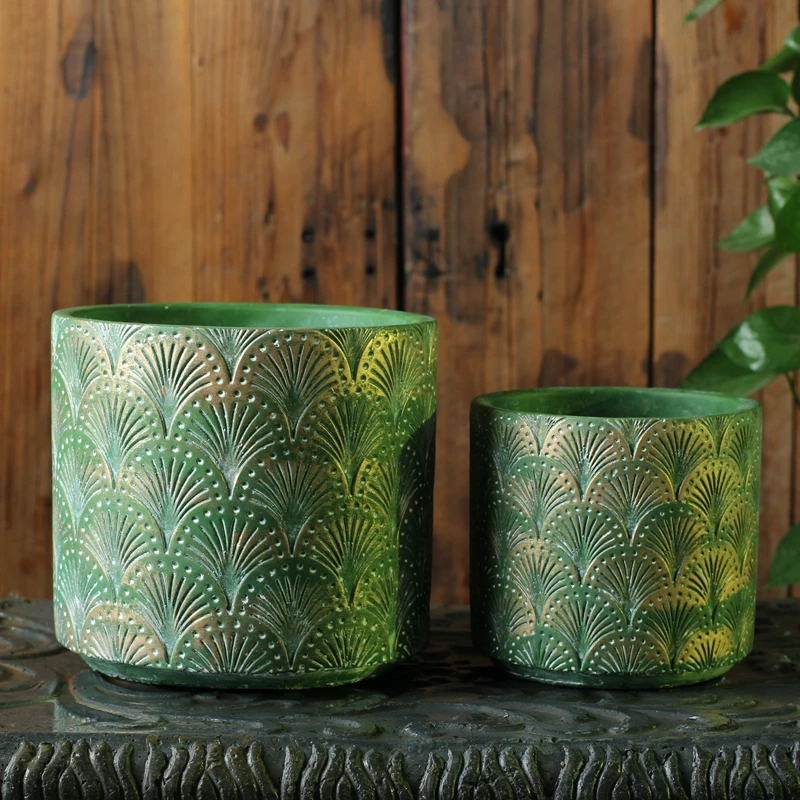 Balcony Outdoor Flower Pots Indoor Succulent Cement Garden Flower Pots Nordic Plant Maceta Decorativa Vintage Home Decor YY50HP
Balcony Outdoor Flower Pots Indoor Succulent Cement Garden Flower Pots Nordic Plant Maceta Decorativa Vintage Home Decor YY50HP