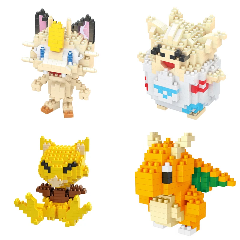 74 стиля маленькие строительные блоки покемон аниме Meowth Dragonite маленькие Мультяшные кавайные модели животных Обучающие игрушки для детей Под...
74 стиля маленькие строительные блоки покемон аниме Meowth Dragonite маленькие Мультяшные кавайные модели животных Обучающие игрушки для детей Под...