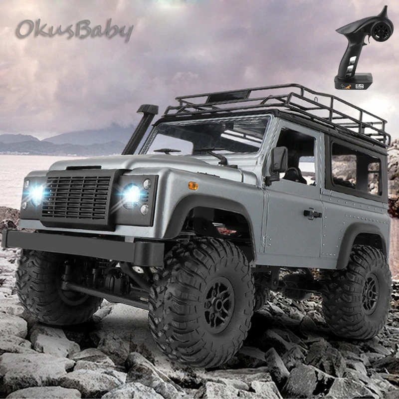 2 4G RC 4WD масштаб 1:12 четырехколесный привод дистанционное управление внедорожник
