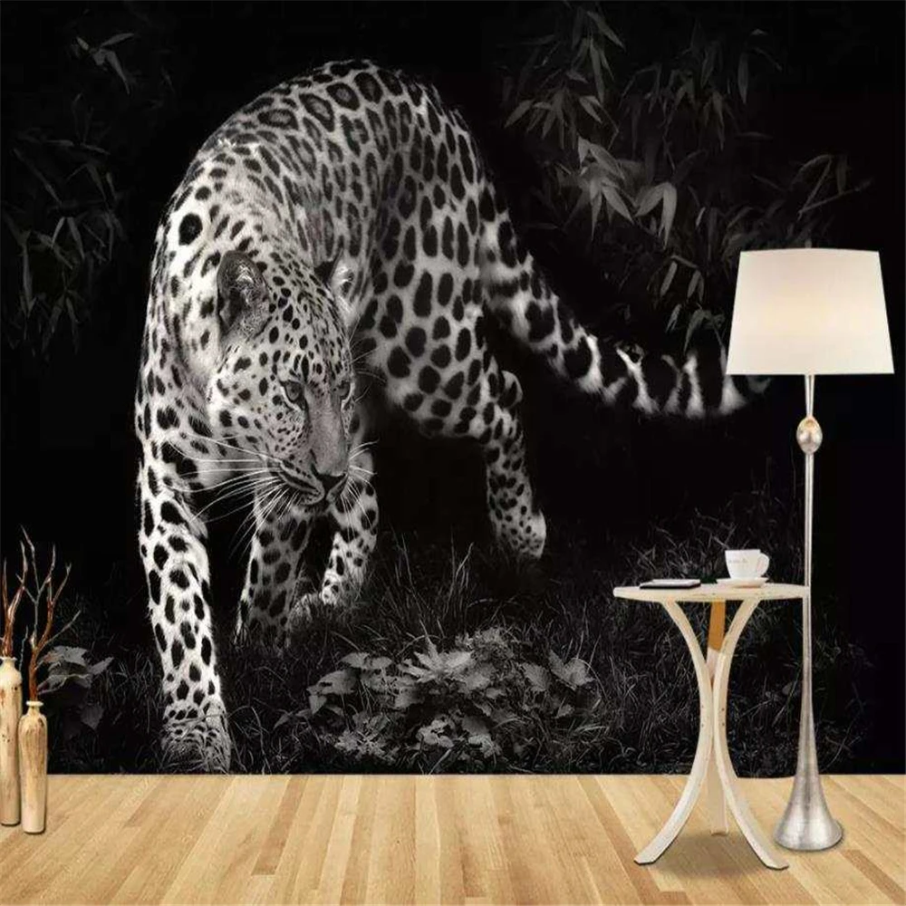 3D leopard Wallpaper Animal Wall Mural for Living Children Room Bedroom Wall Borders Home Decor Wallpapers
3D leopard Wallpaper Animal Wall Mural for Living Children Room Bedroom Wall Borders Home Decor Wallpapers