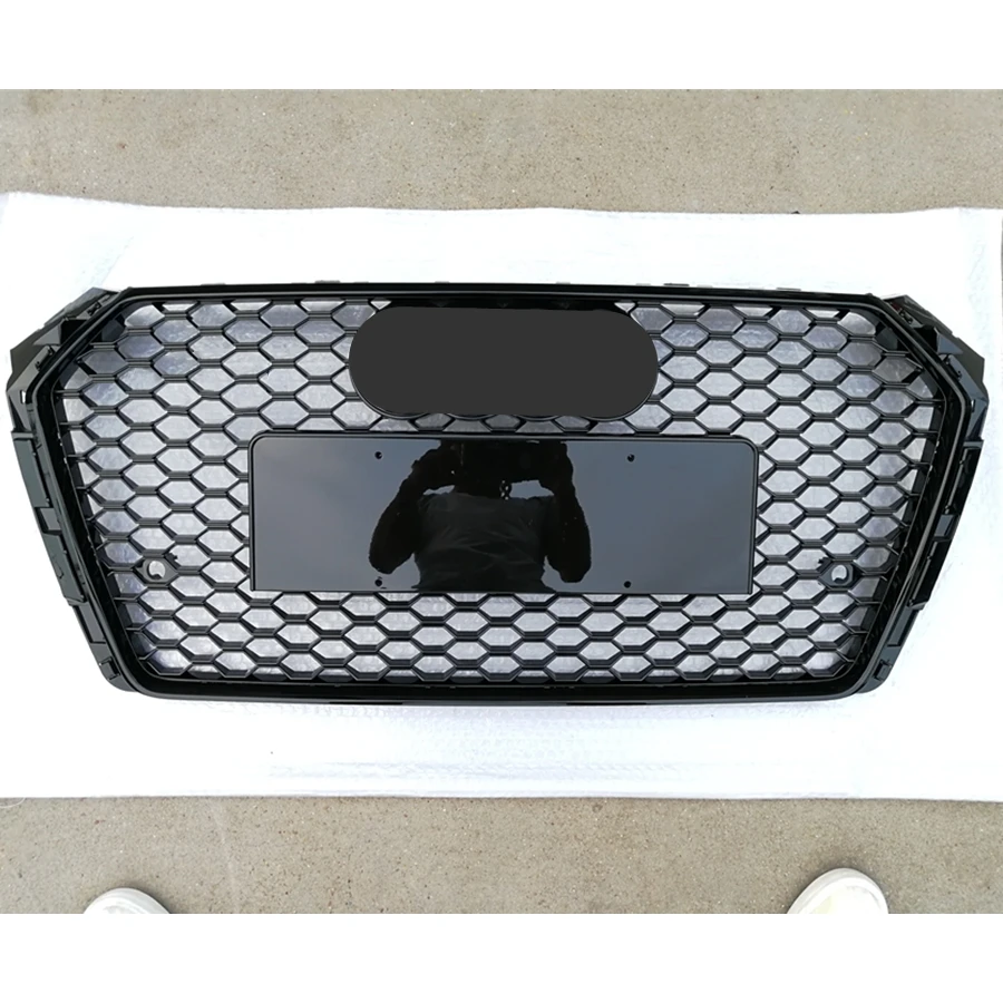 For RS4 Style Front Sport Hex Mesh Honeycomb Hood Grill Gloss Black for Audi A4/S4 B9 2017-2019
For RS4 Style Front Sport Hex Mesh Honeycomb Hood Grill Gloss Black for Audi A4/S4 B9 2017-2019