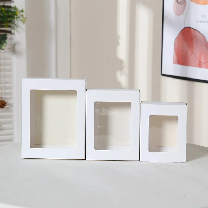 20x15x5cm Clear Window Home Christmas Party Wedding Decoration Kraft Paper Candy Box DIY Cake Cookie Favor Gift Package With PVC
20x15x5cm Clear Window Home Christmas Party Wedding Decoration Kraft Paper Candy Box DIY Cake Cookie Favor Gift Package With PVC