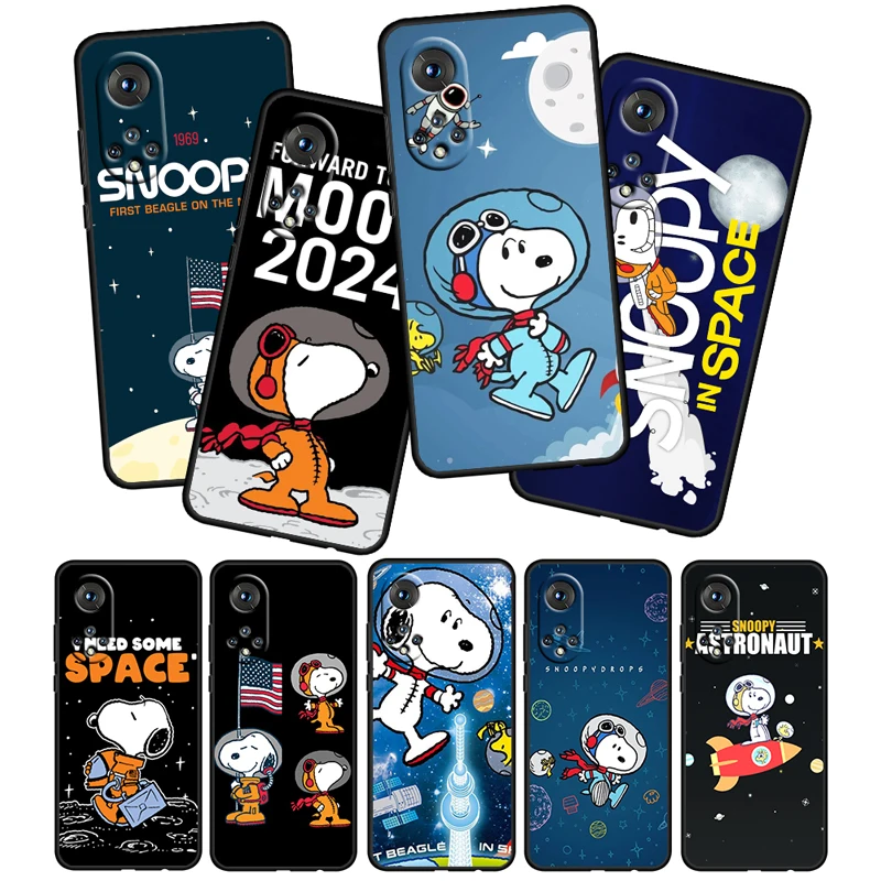 Snoopy Cute Cartoon Space For Honor 60 50 30 20 Pro Plus 5G 4G Funda Coque Capa Magic3 Play5 5T Soft Silicone Black Phone Case
Snoopy Cute Cartoon Space For Honor 60 50 30 20 Pro Plus 5G 4G Funda Coque Capa Magic3 Play5 5T Soft Silicone Black Phone Case