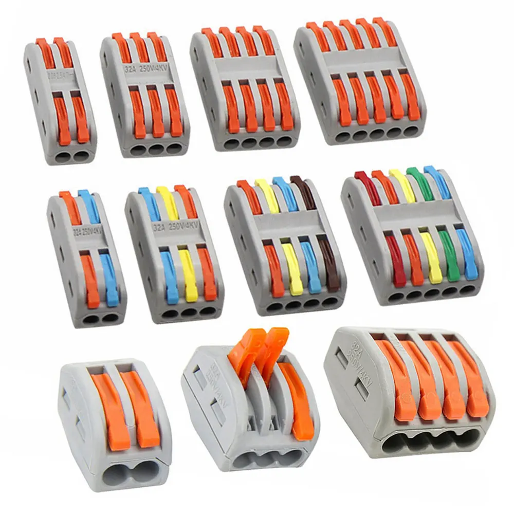 1 in multiple out Quick Wiring Connector Universal Splitter wiring cable Push-in Can Combined Butt Home Terminal Block SPL 222
1 in multiple out Quick Wiring Connector Universal Splitter wiring cable Push-in Can Combined Butt Home Terminal Block SPL 222