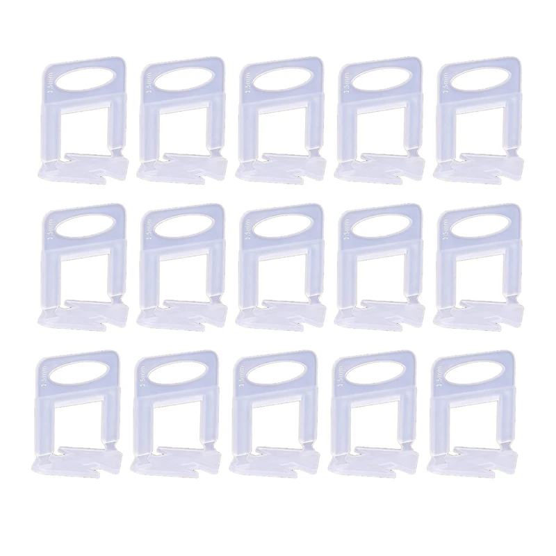 600 PCS Tile Leveling System Clips 1/16 Inch(1.5Mm) Tiles Leveler Spacers Tool For Ceramic Tile And Stone Installation
600 PCS Tile Leveling System Clips 1/16 Inch(1.5Mm) Tiles Leveler Spacers Tool For Ceramic Tile And Stone Installation