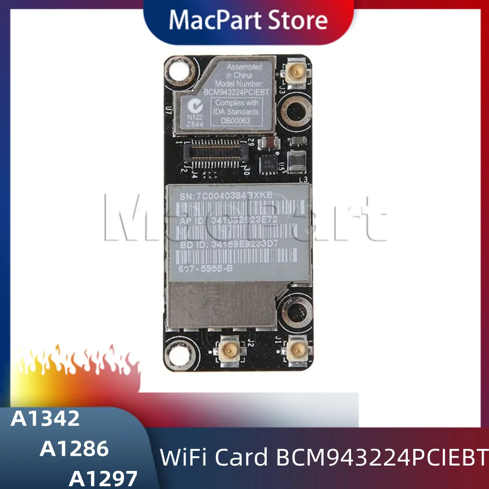 USB-карта для ноутбука BCM943224PCIEBT 13 дюймов A1342 2009 2010 Pro 15 A1286 17 A1297 | Компьютеры и офис
