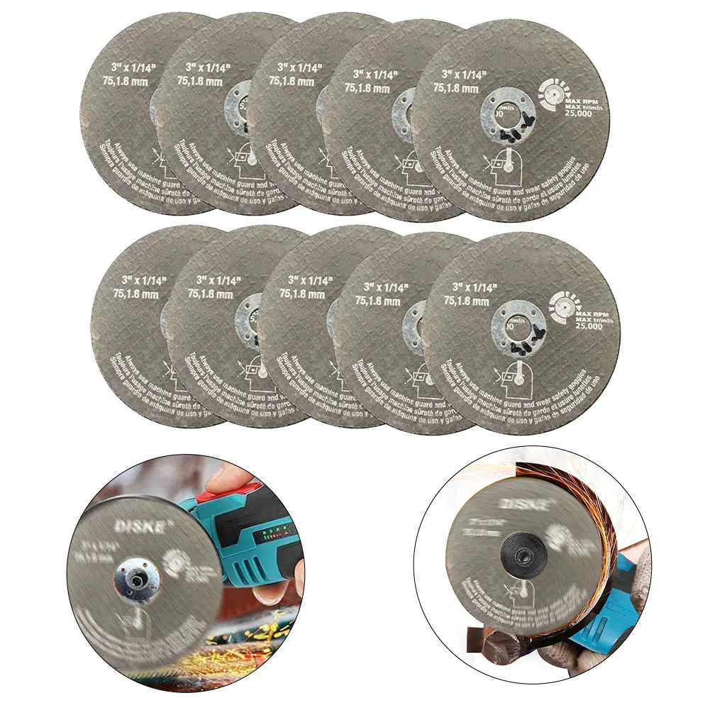 10pcs Resin Saw Blade Grinding Wheel Cutting Disc For Angle Grinder Circular Saw Blade Double Mesh Cutting Disc Abrasives
10pcs Resin Saw Blade Grinding Wheel Cutting Disc For Angle Grinder Circular Saw Blade Double Mesh Cutting Disc Abrasives
