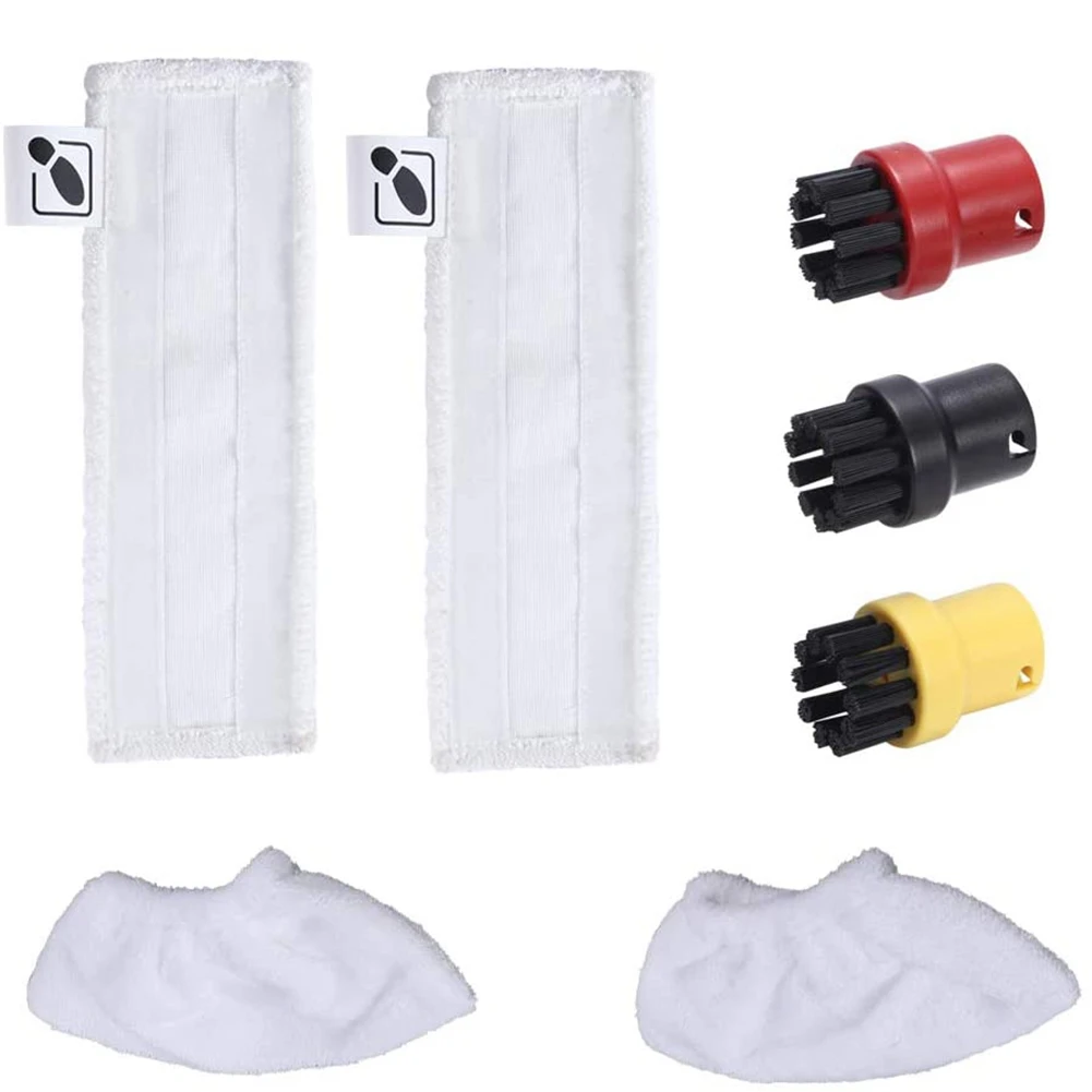 2 Microfibre Floor Cloth+2 Hand Nozzle Cover Cloth + 3 Paint Brushes for Karcher SC1 SC2 SC3 SC4 SC5 Steam Cleaner
2 Microfibre Floor Cloth+2 Hand Nozzle Cover Cloth + 3 Paint Brushes for Karcher SC1 SC2 SC3 SC4 SC5 Steam Cleaner