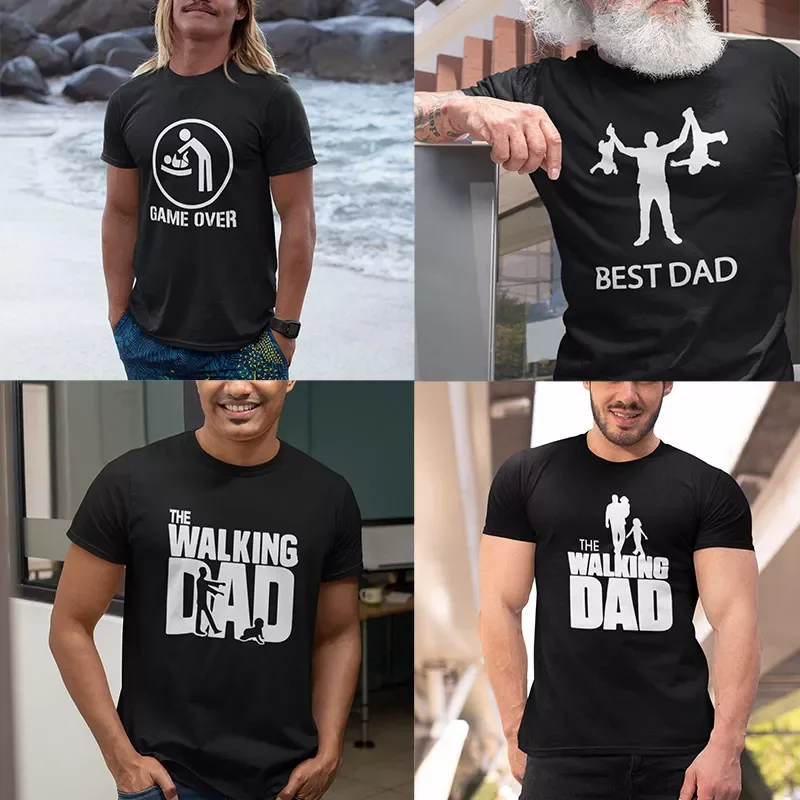 Dad T shirt Funny Design Father Day Tshirt 100% Cotton Fashion Gift T-shirt EU Size
Dad T shirt Funny Design Father Day Tshirt 100% Cotton Fashion Gift T-shirt EU Size