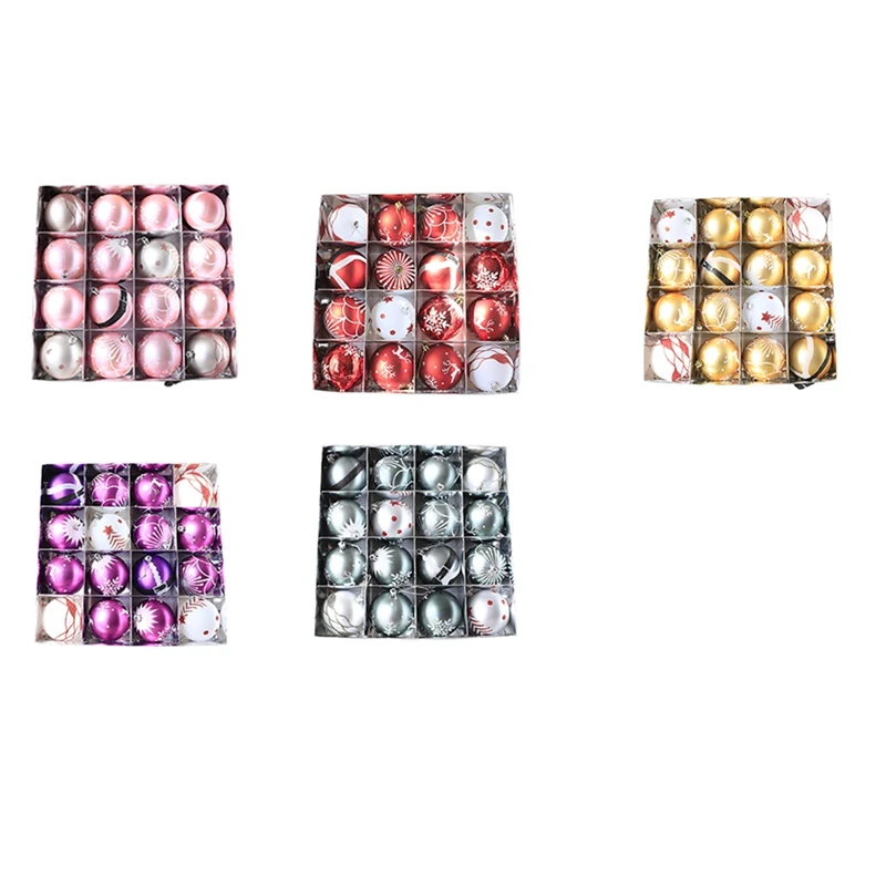 16 Square Grid Christmas Painted Ball Christmas Tree Pendant Christmas Tree Decoration Package Window Ceiling
16 Square Grid Christmas Painted Ball Christmas Tree Pendant Christmas Tree Decoration Package Window Ceiling