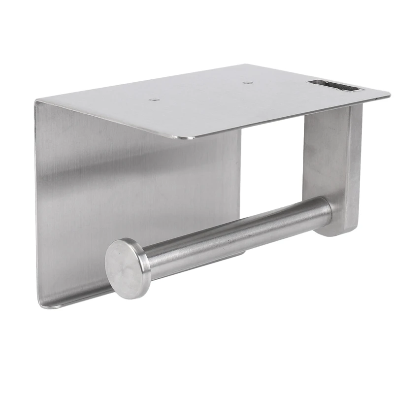 3X Self-Adhesive Or Wall-Drilling Toilet Paper Holder Tissue Holders Paper Storage With Mobile Phone Storage Shelf
3X Self-Adhesive Or Wall-Drilling Toilet Paper Holder Tissue Holders Paper Storage With Mobile Phone Storage Shelf