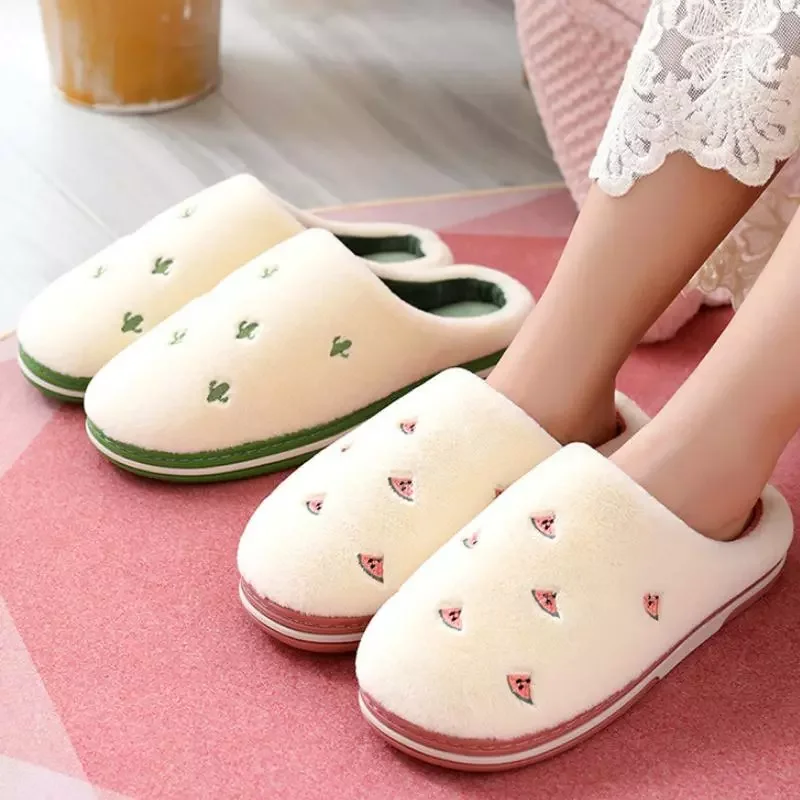 NEW IN Fruit Indoor Slippers Women Warm Plush Home Slipper Anti-slip Lover Winter Shoes Banana Cherry Ladies Bedroom Floor shoe
NEW IN Fruit Indoor Slippers Women Warm Plush Home Slipper Anti-slip Lover Winter Shoes Banana Cherry Ladies Bedroom Floor shoe