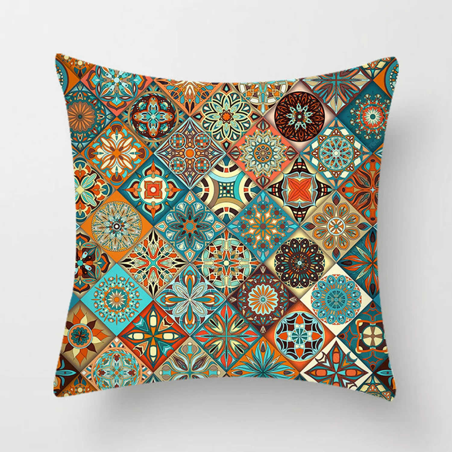 Home Decoration Color Printing Pattern Pillow Sleeve Living Room Bedroom Car Office Pillow Case Sofa Ethnic Style Decoration
Home Decoration Color Printing Pattern Pillow Sleeve Living Room Bedroom Car Office Pillow Case Sofa Ethnic Style Decoration
