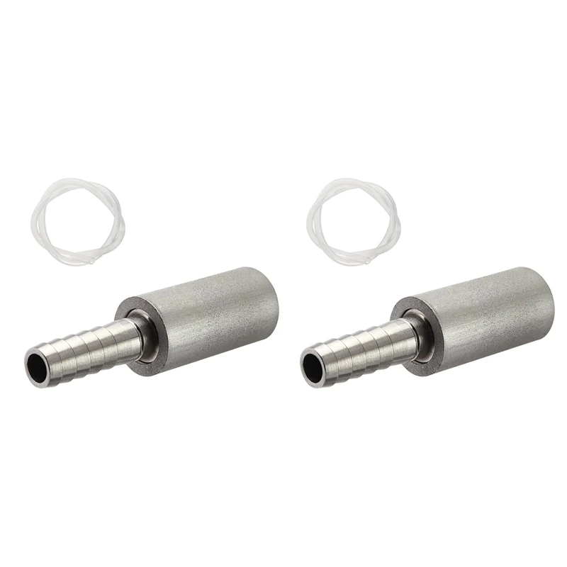 New 2X 0.5 Micrometre Diffusion Stone Stainless Steel Aeration Stone Carbonating Stone For Homebrew Wine Beer Soda Air Stone
New 2X 0.5 Micrometre Diffusion Stone Stainless Steel Aeration Stone Carbonating Stone For Homebrew Wine Beer Soda Air Stone