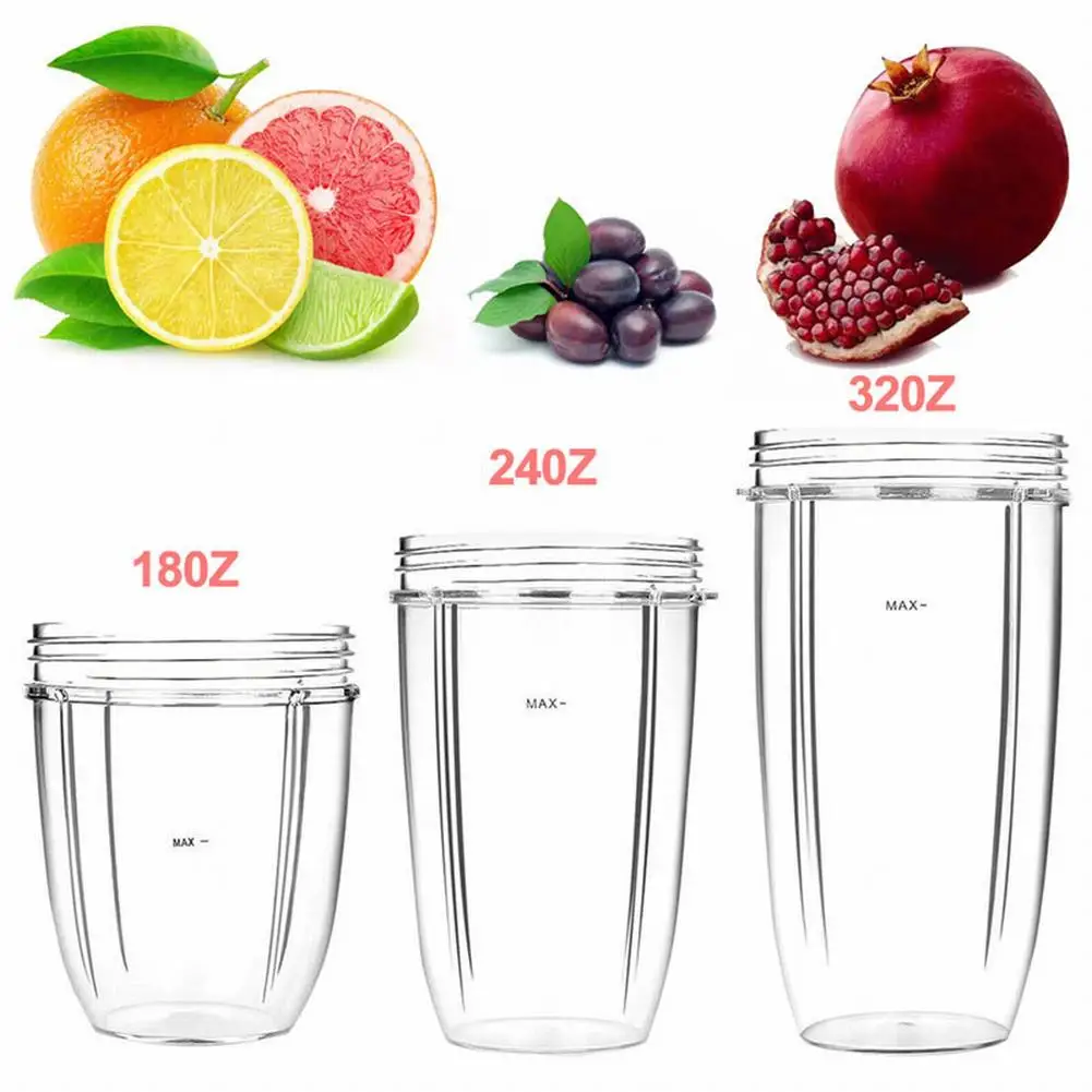 1pc Juicer Cup Mug Clear Replacement For Nutribullet 600w 900w Bullet Juicer 18/24/32oz Home Restaurant Bar Juice Extractor Cup
1pc Juicer Cup Mug Clear Replacement For Nutribullet 600w 900w Bullet Juicer 18/24/32oz Home Restaurant Bar Juice Extractor Cup